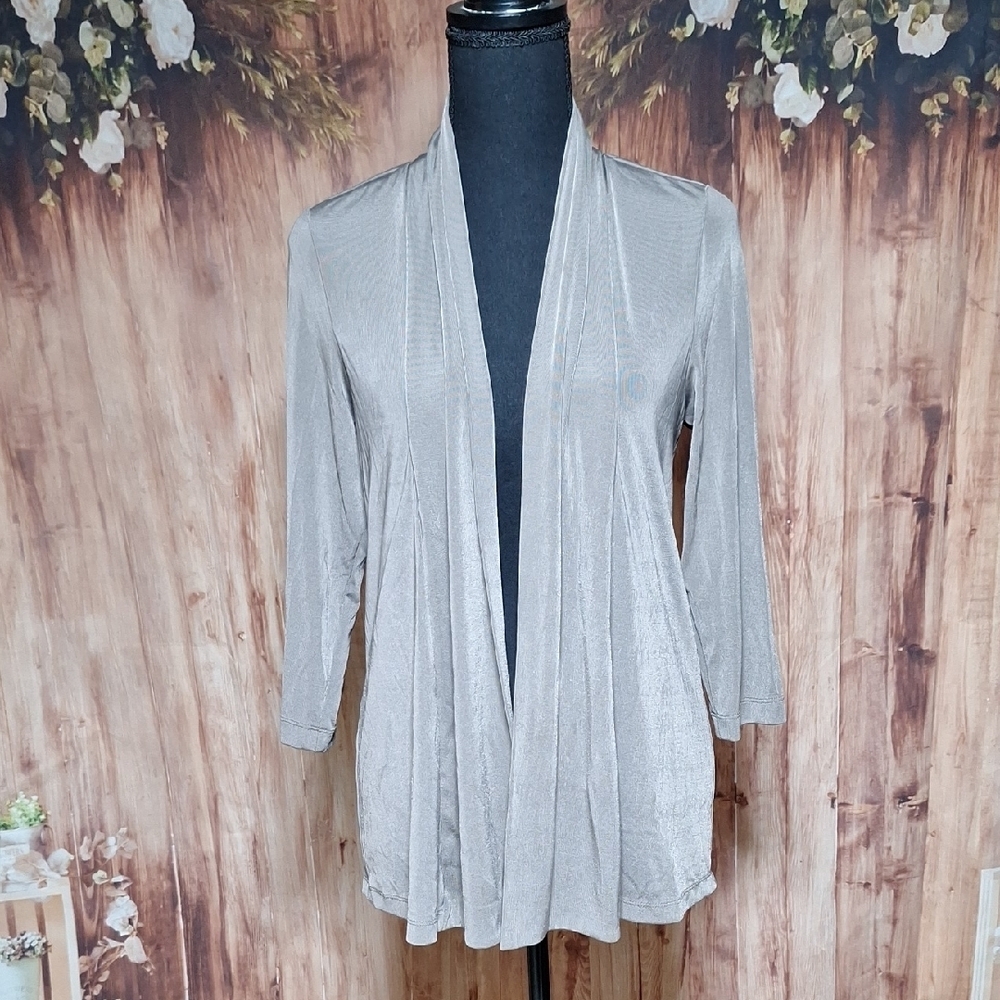 Chico's Light Taupe Women's Cardigan